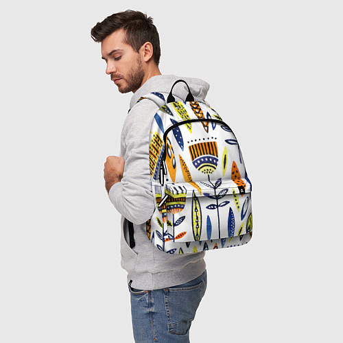 Рюкзак Цветы фараона / 3D-принт – фото 5