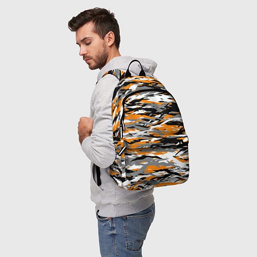 Рюкзак Тигровый камуфляж / 3D-принт – фото 5