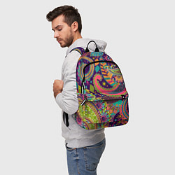 Рюкзак Яркий красочный узор, цвет: 3D-принт — фото 2