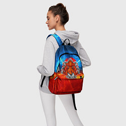 Рюкзак Огненная лисичка, цвет: 3D-принт — фото 2