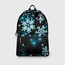 Рюкзак Космические снежинки, цвет: 3D-принт — фото 2