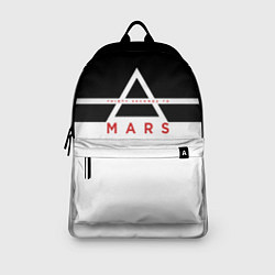 Рюкзак Thirty Seconds to Mars черно-белая, цвет: 3D-принт — фото 2