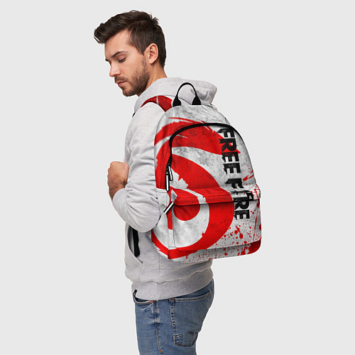 Рюкзак GARENA FREE FIRE ЛОГО ИГРЫ, ДРАКОН / 3D-принт – фото 5