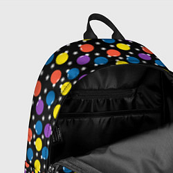 Рюкзак Новогодние Лампочки, цвет: 3D-принт — фото 2