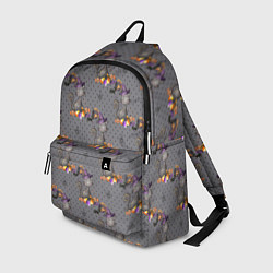 Рюкзак Кот с тыквой хэллоуин, цвет: 3D-принт
