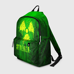 Рюкзак STALKER LOGO RADIATOIN NEON TOXIC, цвет: 3D-принт