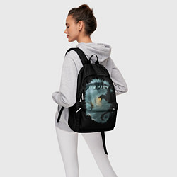 Рюкзак TES SKYRIM FIGHT DRAGON, цвет: 3D-принт — фото 2