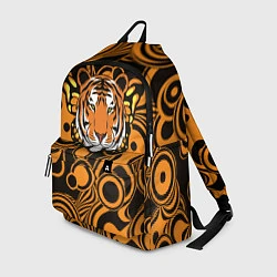 Рюкзак Голова тигра с бабочкой, цвет: 3D-принт