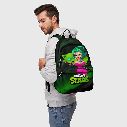 Рюкзак LOLA BRAWLSTARS dark green / 3D-принт – фото 5