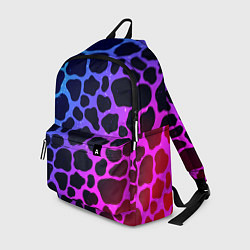 Рюкзак Разноцветная корова, цвет: 3D-принт