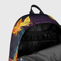 Рюкзак Ху ТАО с цветами genshin импакт, цвет: 3D-принт — фото 2