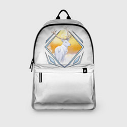 Рюкзак Белый олень в лесу, цвет: 3D-принт — фото 2