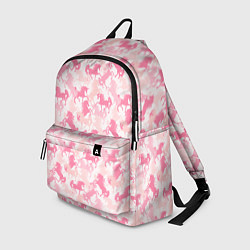 Рюкзак Розовые Единороги, цвет: 3D-принт