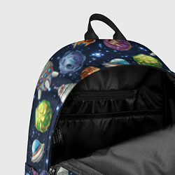 Рюкзак Турне по космосу, цвет: 3D-принт — фото 2