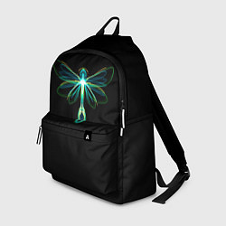 Рюкзак Неоновая стрекоза, цвет: 3D-принт