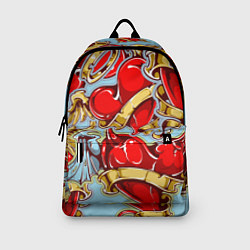 Рюкзак Сердца влюбленных, цвет: 3D-принт — фото 2
