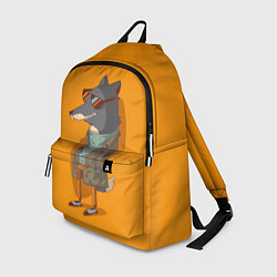 Рюкзак Хитрый лис в плаще, цвет: 3D-принт