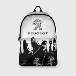 Рюкзак Peugeot подтёки паттерн, цвет: 3D-принт — фото 2