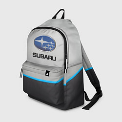 Рюкзак Subaru Неоновая полоса, цвет: 3D-принт