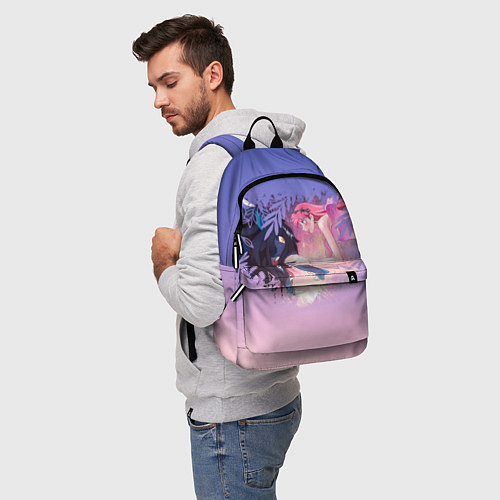 Рюкзак Красавица и дракон heart / 3D-принт – фото 5