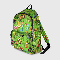 Рюкзак Сочные фрукты паттерн, цвет: 3D-принт