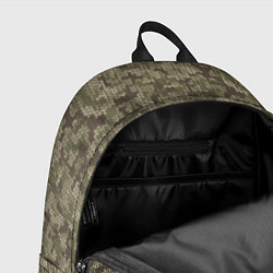 Рюкзак Вязаный Лесной Камуфляж, цвет: 3D-принт — фото 2