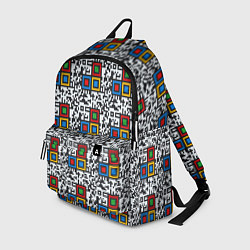 Рюкзак QR код - паттерн, цвет: 3D-принт