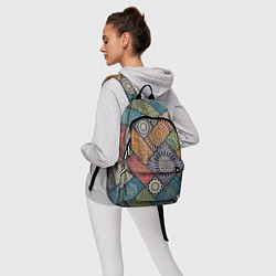 Рюкзак Mandala-pattern, цвет: 3D-принт — фото 2