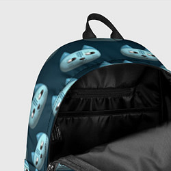 Рюкзак Мордочки котов с эффектом 3d Паттерн, цвет: 3D-принт — фото 2