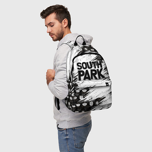 Рюкзак Южный парк - персонажи и логотип South Park / 3D-принт – фото 5