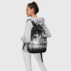 Рюкзак Мрачный лес - туман, цвет: 3D-принт — фото 2