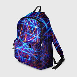 Рюкзак Neon pattern Fashion 2055, цвет: 3D-принт
