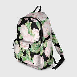 Рюкзак Цветы Нарисованные Пионы, цвет: 3D-принт