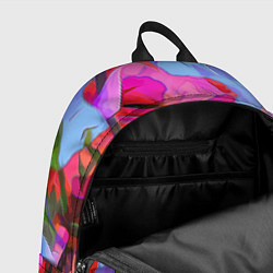 Рюкзак Красочный летний цветочный паттерн Summer color pa, цвет: 3D-принт — фото 2