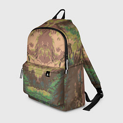 Рюкзак Цветной,абстрактный, графический рисунок, цвет: 3D-принт