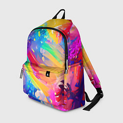 Рюкзак Радужный рисунок, цвет: 3D-принт