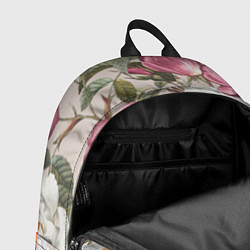Рюкзак Цветы Розовый Сад Пион и Роз, цвет: 3D-принт — фото 2