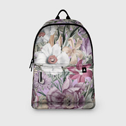 Рюкзак Цветы Фиолетовый Клематис, цвет: 3D-принт — фото 2