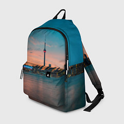 Рюкзак Закат в Торонто, цвет: 3D-принт