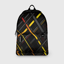 Рюкзак Полосы и Геометрия, цвет: 3D-принт — фото 2