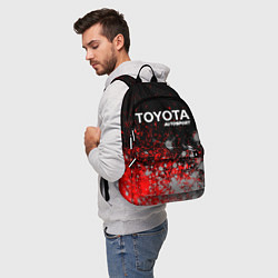 Рюкзак ТОЙОТА Autosport Краска, цвет: 3D-принт — фото 2
