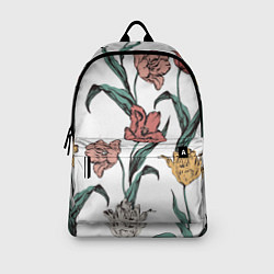 Рюкзак Цветы Разноцветные Тюльпаны, цвет: 3D-принт — фото 2