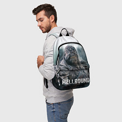 Рюкзак Hellbound - Зов ада монстр, цвет: 3D-принт — фото 2