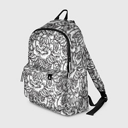 Рюкзак Цветы Много Белых Роз, цвет: 3D-принт
