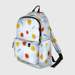 Рюкзак Дольки апельсина и грейпфрута, цвет: 3D-принт