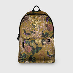 Рюкзак Цветы Астры и Гибискусы, цвет: 3D-принт — фото 2