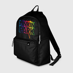 Рюкзак Linkin Park neon, цвет: 3D-принт