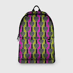 Рюкзак Striped multicolored pattern Сердце, цвет: 3D-принт — фото 2