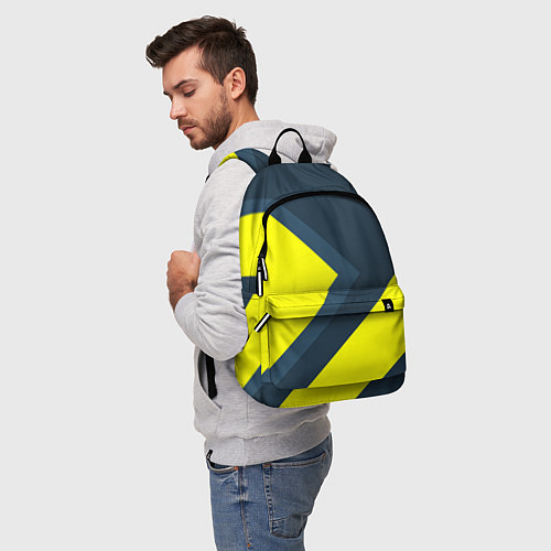 Рюкзак Геометрическая Стрелка / 3D-принт – фото 5