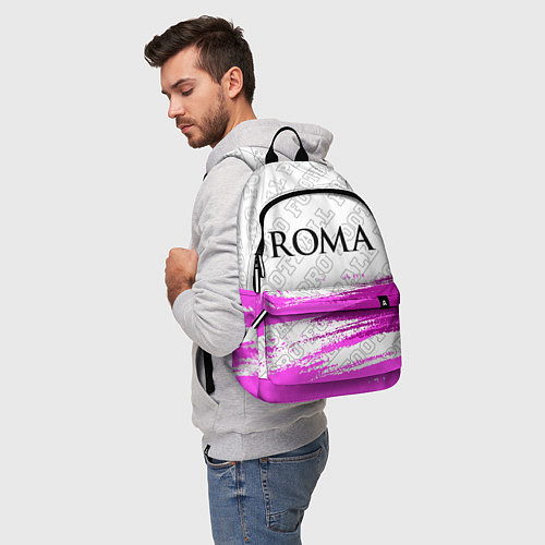 Рюкзак Roma pro football: символ сверху / 3D-принт – фото 5